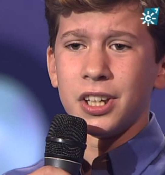 Paulo Domínguez de niño cantando «Adiós a España» en «Se Llama Copla Junior», Canal Sur